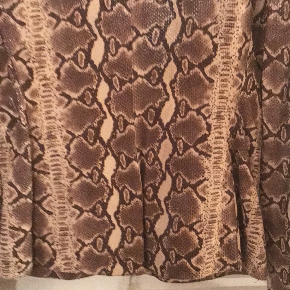 Leather Python Print Suit - image 6